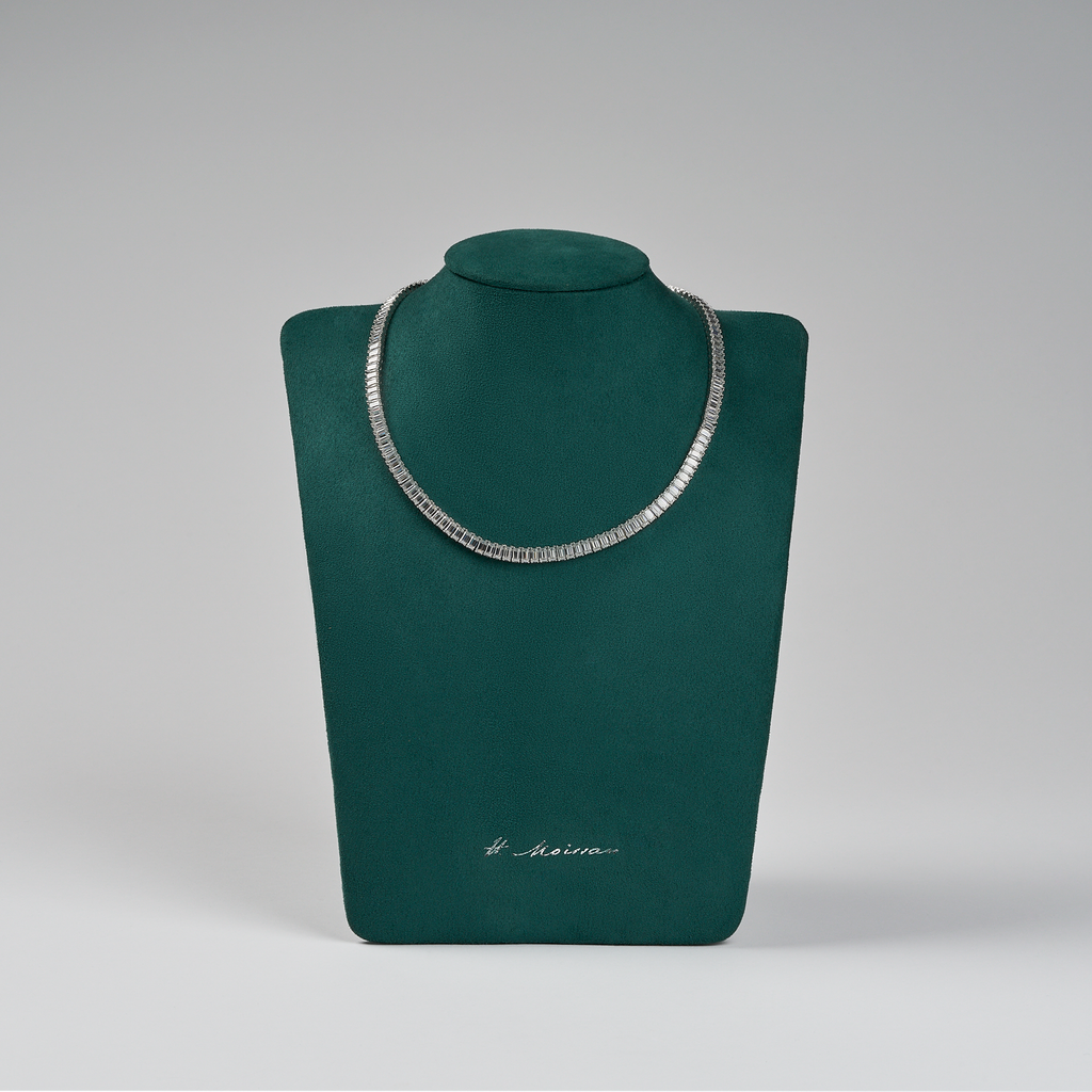 Baguette Tennis Necklace